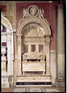 Hrobka Leonarda Bruniho (1369-144) 1446-50 (mramor)