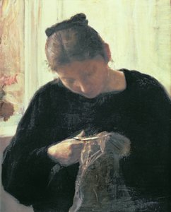 Žena šití