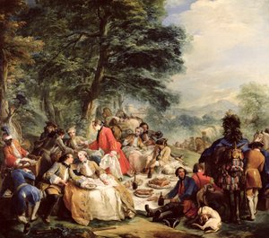 Lovecký oběd, 1737
