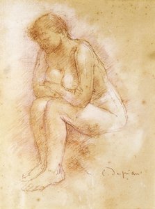 Sedící akt; Nue Assise