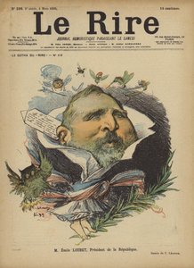 Emile Loubet, ilustrace pro Le Rire