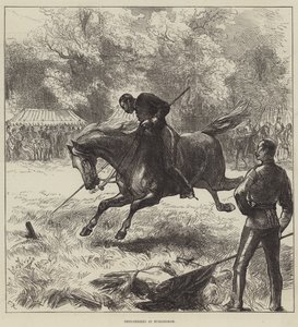 Zavěšování stanů v Hurlinghamu
