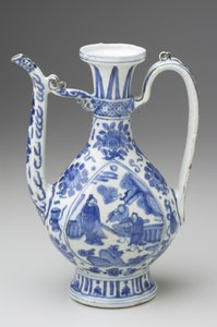 Ewer, období Chia-Ching, dynastie Ming (porcelán)