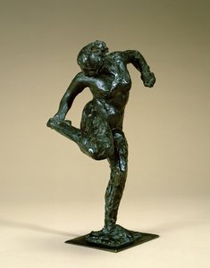 Dancer Holding Her Foot, cca 1900-10 (bronz)