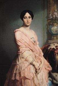 Portrét Madame F, 1850-51