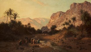 Rephidim, poušť Sinaj, 1877