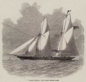 Norah Creina, Iron Screw Parní jachta