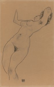 Ležící akt; Ležící akt, 1918
