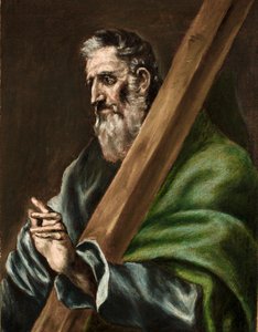 Apoštol sv. Ondřej, kolem roku 1600