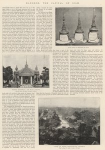 Bangkok, hlavní město Siamu