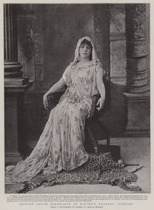 Madame Sarah Bernhardt v Racines Tragedy Phedre