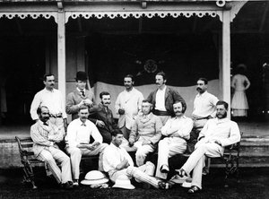 Old Harrovian Cricket 11 v Indii, 1878
