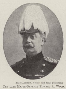 Zesnulý generálmajor Edward A Wood