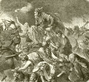 Attila v bitvě u Chalons
