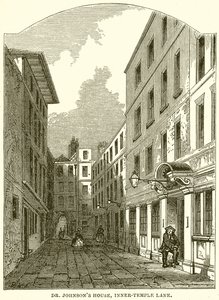 Dům doktora Johnsona, Inner-Temple Lane
