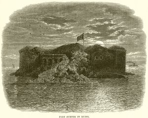 Fort Sumter v troskách