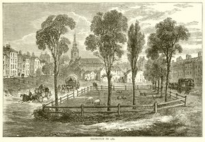 Islington v roce 1780