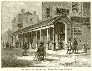 Bun-House Chelsea, 1810