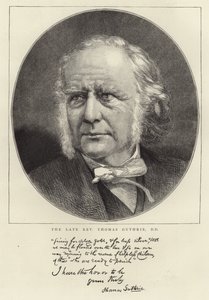 Zesnulý reverend Thomas Guthrie