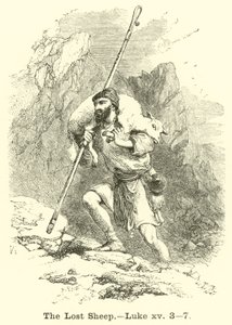 Ztracená ovce, Luke, xv, 3, 7