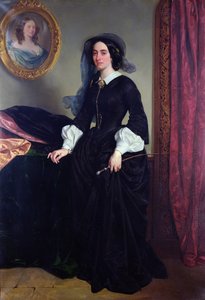 Portrét Marie Deveria, 1856