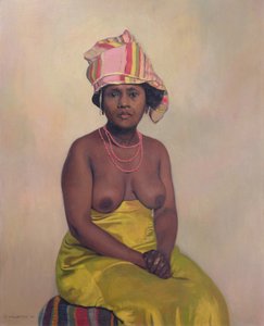 Africká žena, 1910
