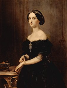 Portrét benátské ženy, kolem roku 1852