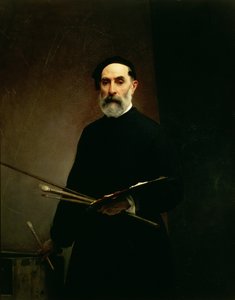 Autoportrét, kolem 1860-62