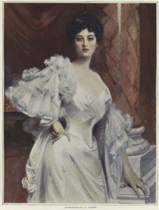 Portrét Mademoiselle O Pastre