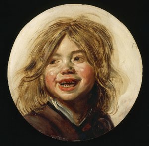 Laughing Child, cca 1620-5 (olej na dřevě)