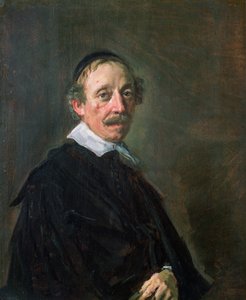 Portrét kazatele, cca 1658-60 (panel)