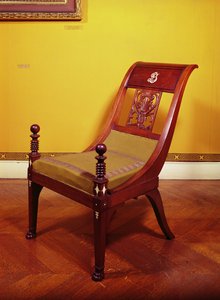 Židle, první empírový styl, 1810 (dřevo)