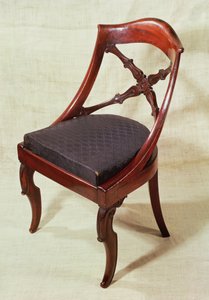 Židle, období Louis-Philippe (dřevo)