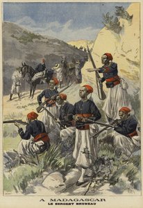 Francouzské koloniální jednotky na Madagaskaru, 1897