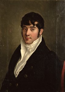Portrét sedícího gentlemana, kolem roku 1825