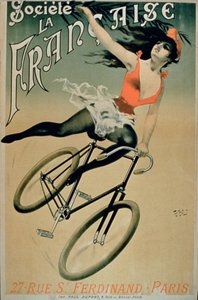 Reklamní plakát Societe La Francaise, Paříž