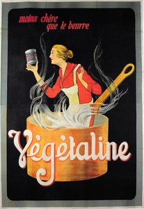 Plakátová reklama Vegetaline margarine