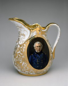 Prezentační džbán, cca 1848-50 (porcelán)