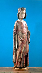 St. Louis (1215-70) (polychromované dřevo)