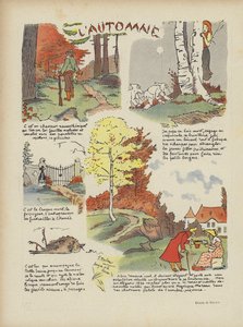 Podzim. Ilustrace pro Le Rire