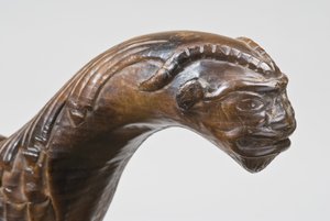Manipulovaný šnek, cca 1600 (hruškové dřevo) (viz také 701075-7)