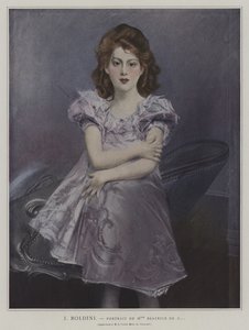 Portrét mademoiselle Beatrice de C...