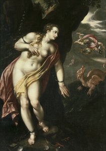 Perseus a Andromeda, kolem roku 1600