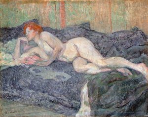 Ležící akt, 1897