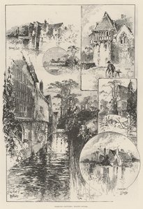 Rambling Sketches, Moated Houses