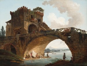 Ponte Salario, kolem roku 1775