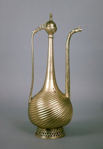 Ewer, indický subkontinent, 16. století (mosaz)