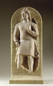 Stálá mládež nebo Maitreya, Gandhara (štuk)