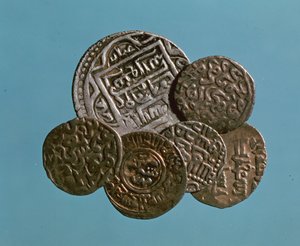 Mince z období Timuridů, 1370-1505 (kov)