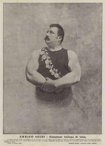 Enrico Scuri, italský mistr v zápase